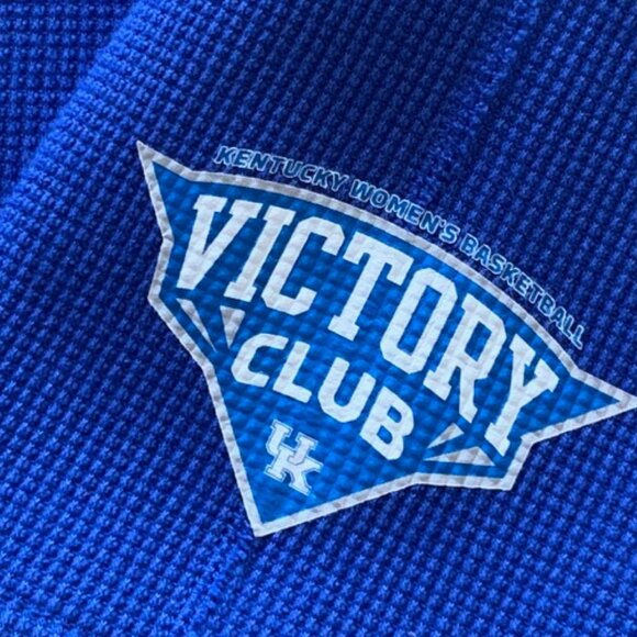 NEW Men's Unisex Nike Royal Kentucky Wildcats College Long-Sleeve Top | SMALL - Picture 7 of 9